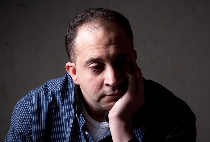 Man looking worried