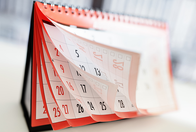 picture of a calendar